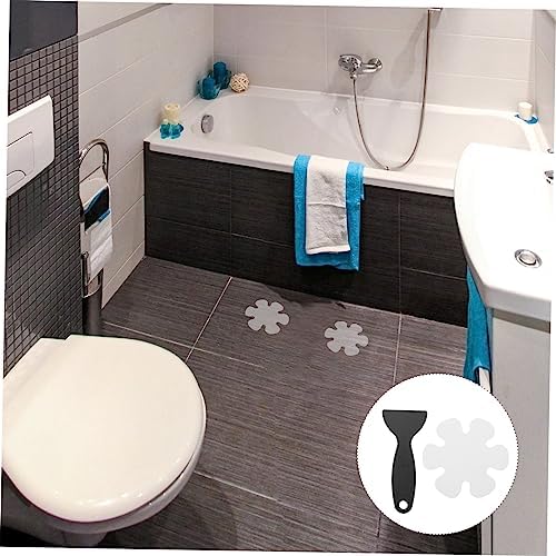 LIFKICH 1Set Flower Shape Non-Slip Bathroom Stickers