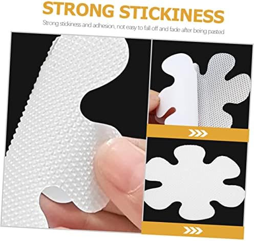 12pcs Flower Design Non-Slip Stickers for Bathroom