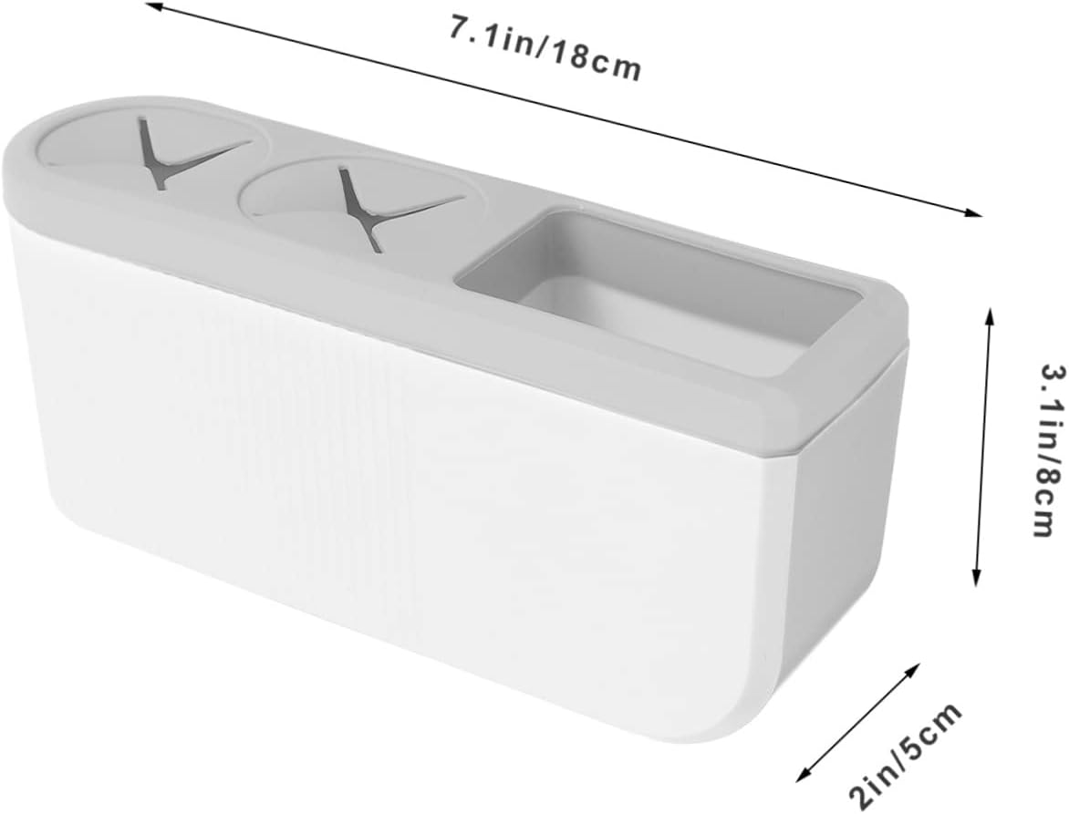 IWOWHERO Wall Mounted Toothbrush Holder