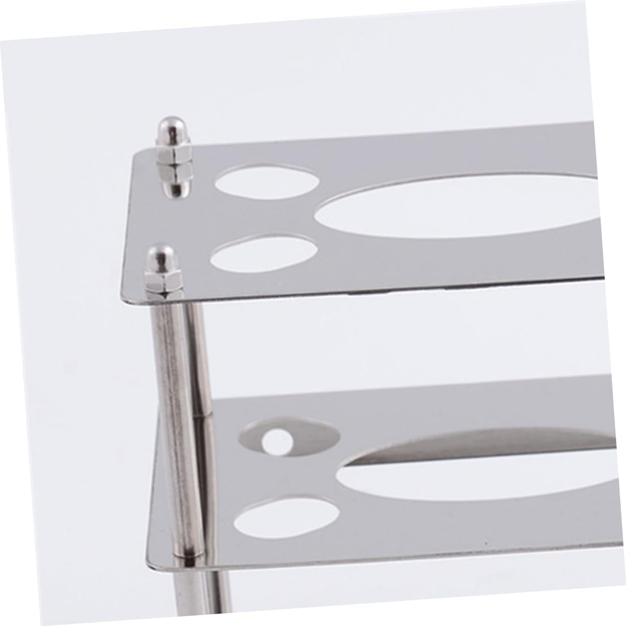Stainless Steel Toothbrush Holder with Toothpaste Rack