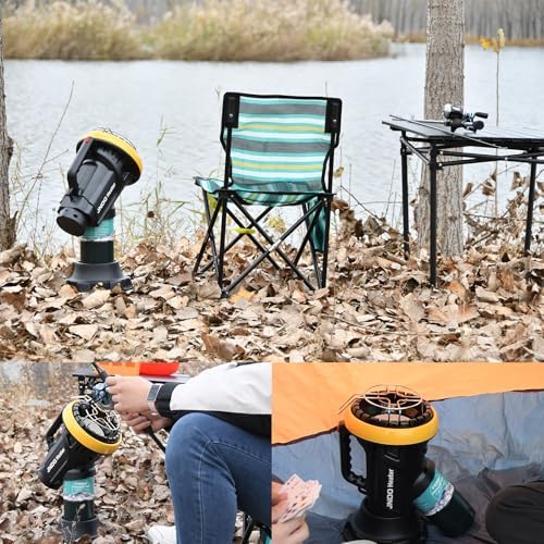 JNDO Portable Propane Heater 4000-BTU Camping Fishing Outdoor Indoor
