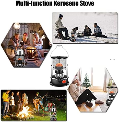 DuANgu 46L Kerosene Heater - Indoor Outdoor Portable with Stove Bag