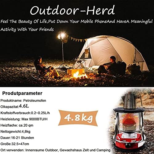 GBHJJ Kerosene Heater for Indoor Outdoor Use