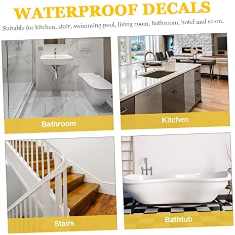 DECHOUS Bathtub Non-Slip Stickers with Fun Duck Pattern
