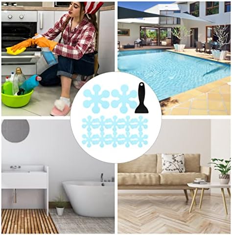 Alipis Non-Slip Bath Stickers 13pcs Set for Shower and Bathtub Safety
