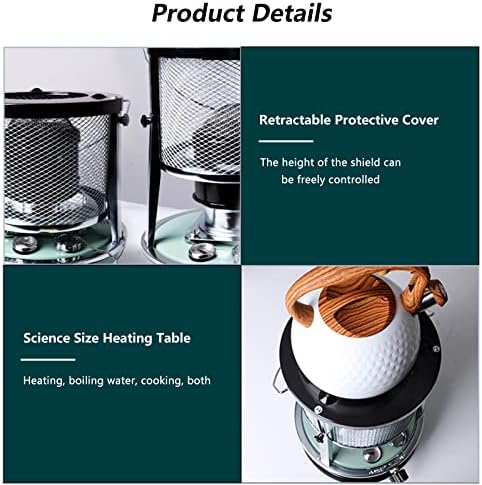 TRGCJGH Red Kerosene Heater 52L Compact Lightweight
