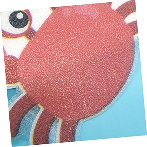 Non-Slip Bath Grip Stickers 5 Pack with Crab Design
