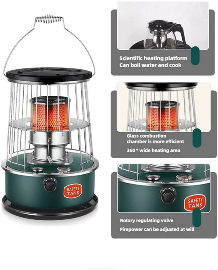 6L Kerosene Heater Portable Camping Space Warming Stove
