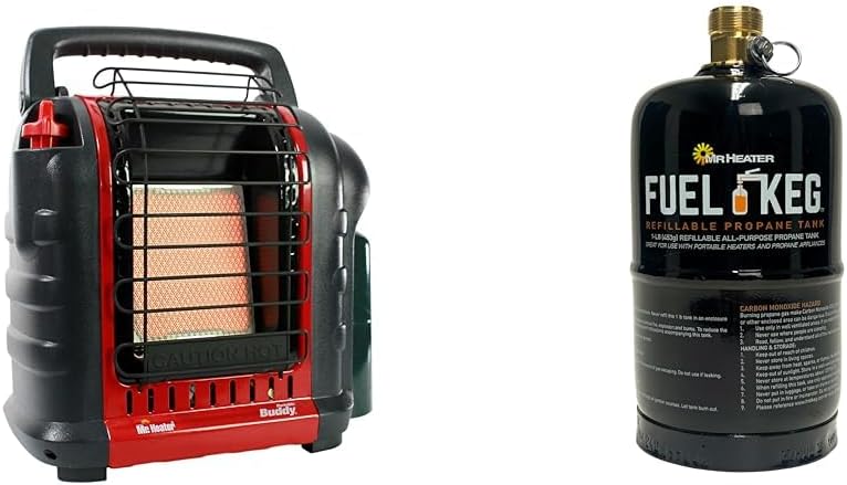Mr Heater Portable Propane Heater Bundle 4000-9000 BTU