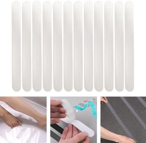 12 Piece Non Slip Stickers for Bath Tub and Shower Stalls