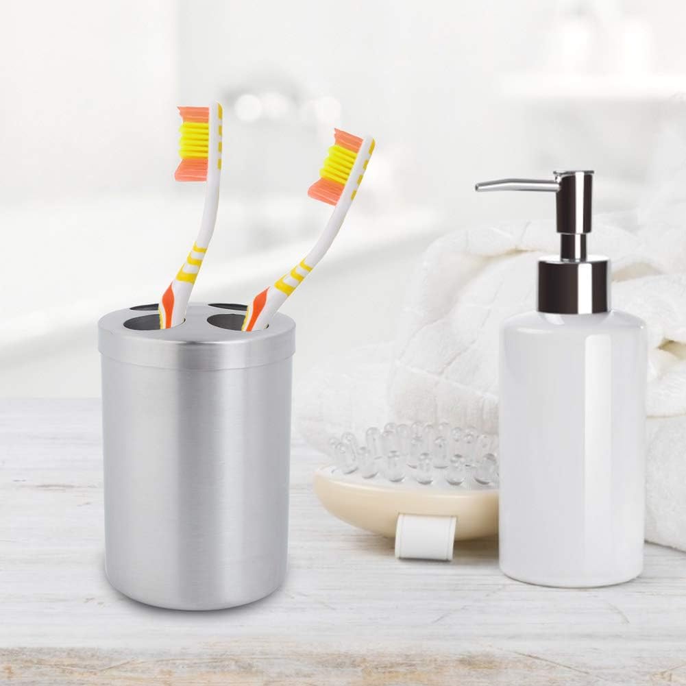 Fafeicy Toothbrush Holder with 4 Slots