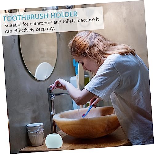 Hemobllo 3 Piece Electric Toothbrush Holder Diatomite Stand