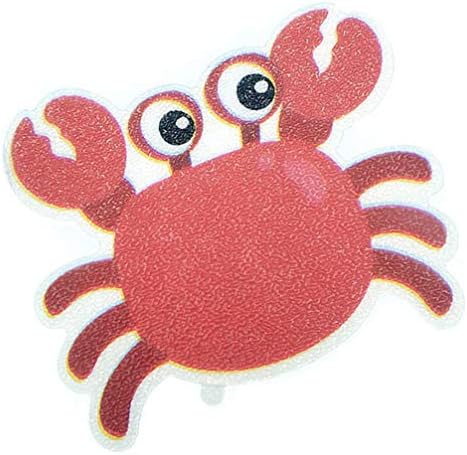 Zerodeko Anti-Slip Bathtub Crab Stickers 5pcs