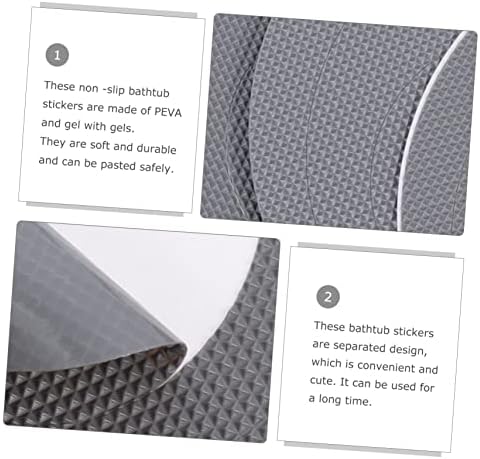 Non-Slip Bathtub Stickers 20 Sheets Sturdy Self-Adhesive