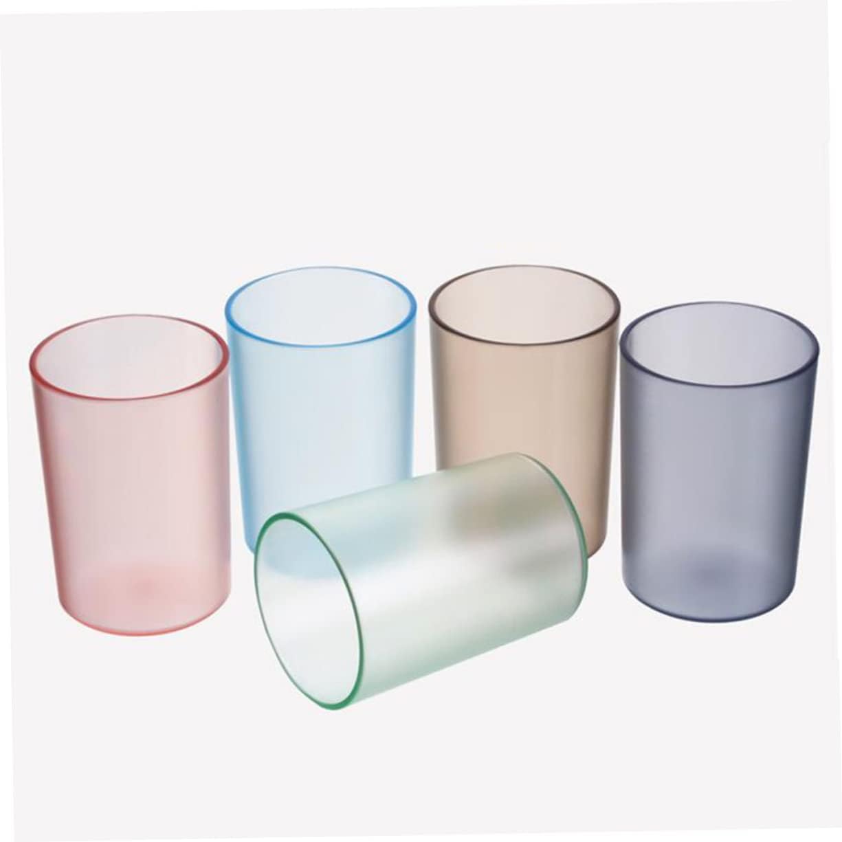 Anneome Transparent Toothbrush Cup Multifunctional Gargle Mug