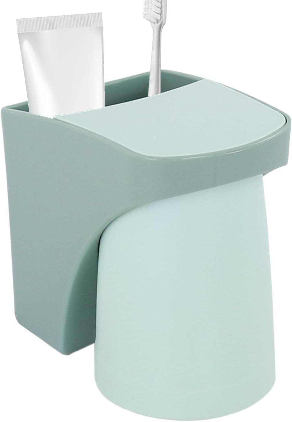 Sturdy Wall Mounted Toothbrush Holder with Magnetic Design