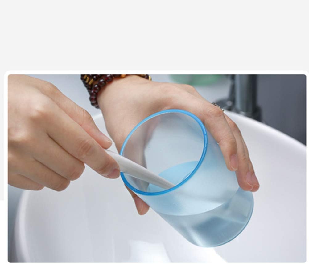 Cabilock Transparent Toothbrush Cup Gargle Mug Holder
