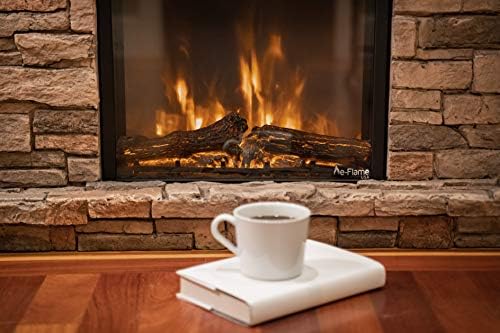 Kodiak LED Electric Fireplace Stove - Remote Control - 3D Log Fire