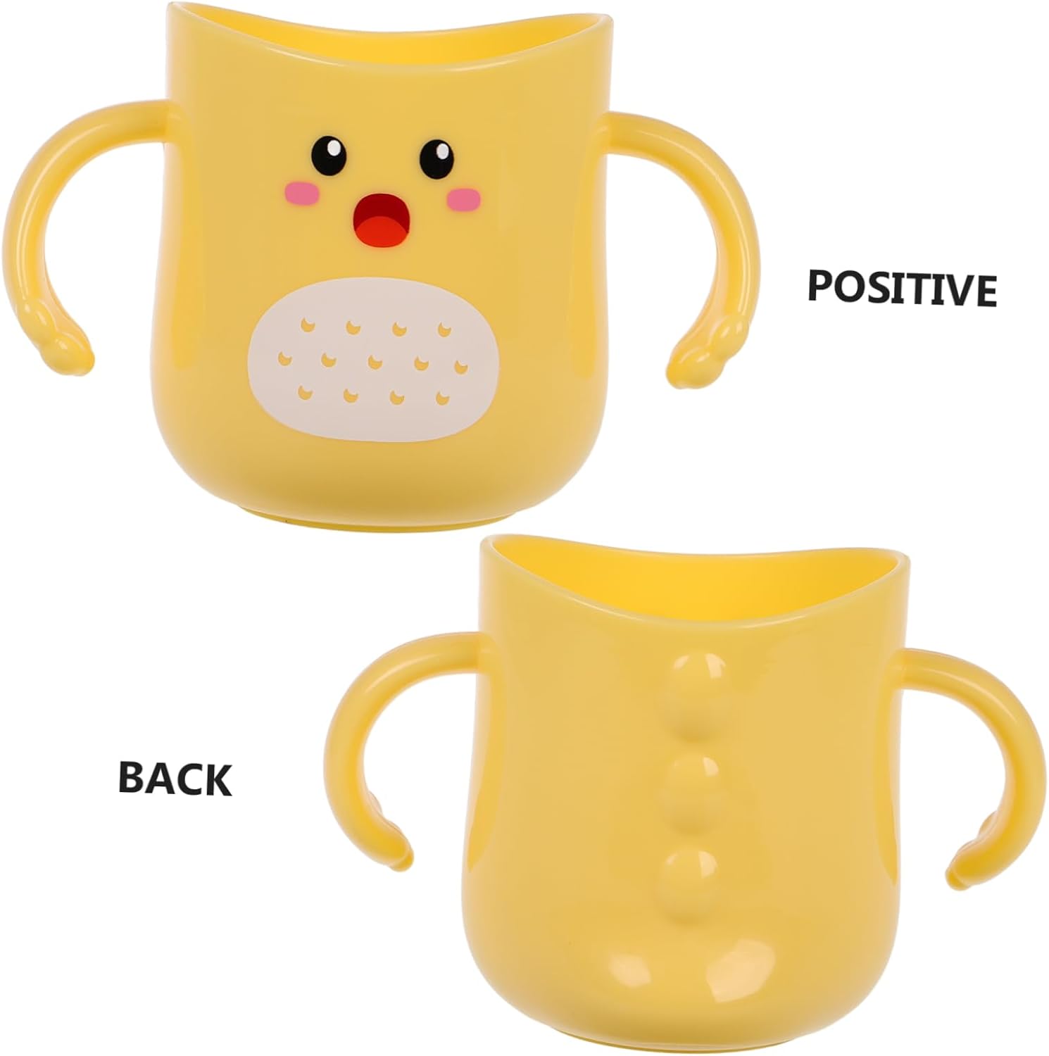 Durable Kids Toothbrush Holder Cartoon Design Bathroom Mug
