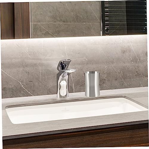 iplusmile Lightweight Stainless Steel Travel Toothbrush Holder