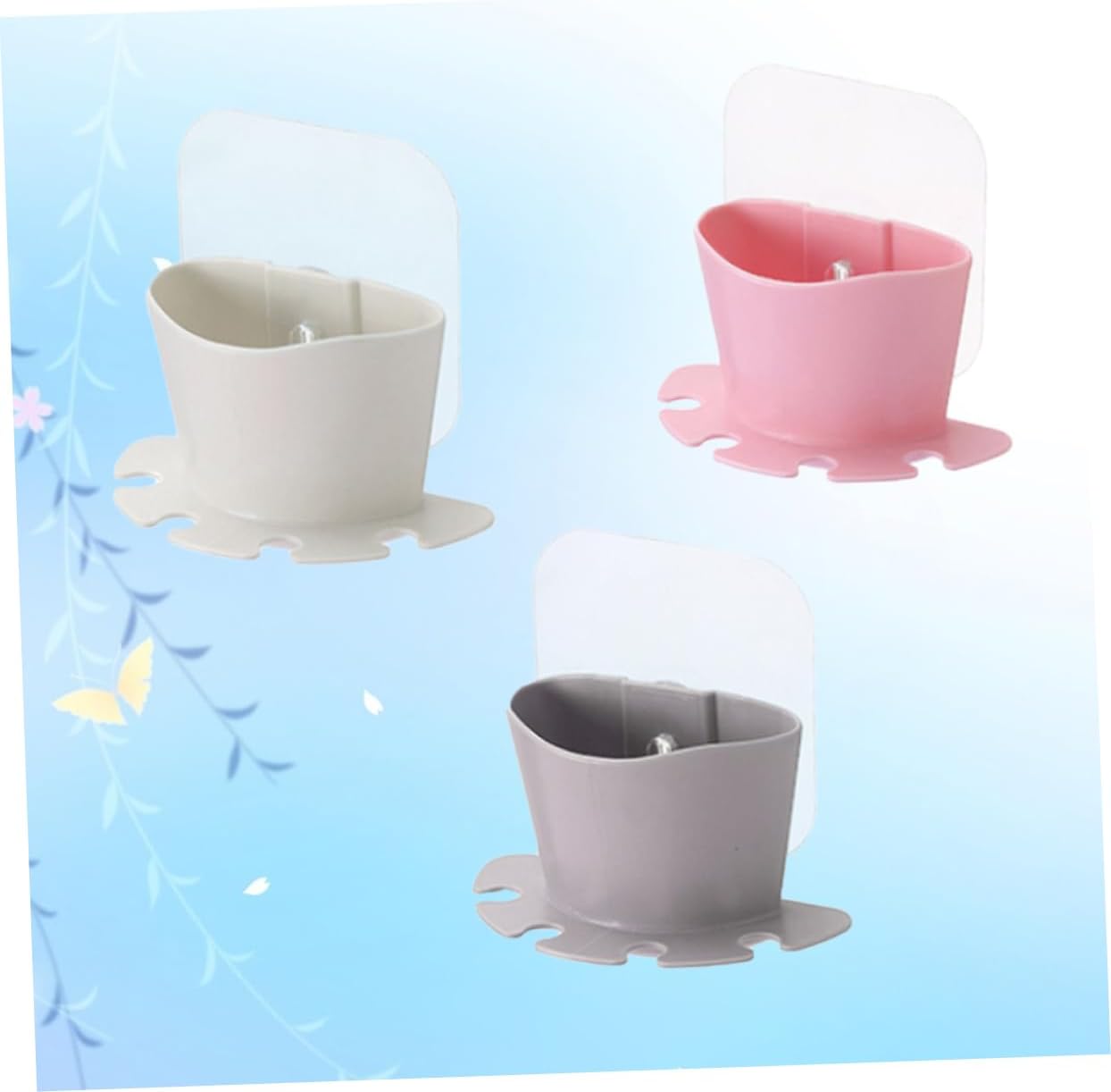 UTHCLO Shower Toothbrush Holder with Suction Cup 1