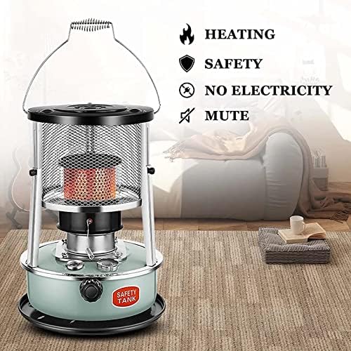 Kerosene Stove Heater with Adjustable Height and Oil Gauge