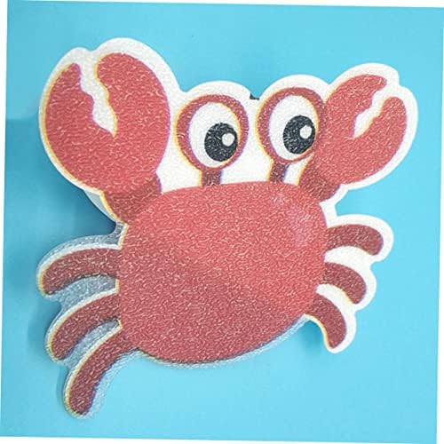 Non-Slip Bath Grip Stickers 5 Pack with Crab Design