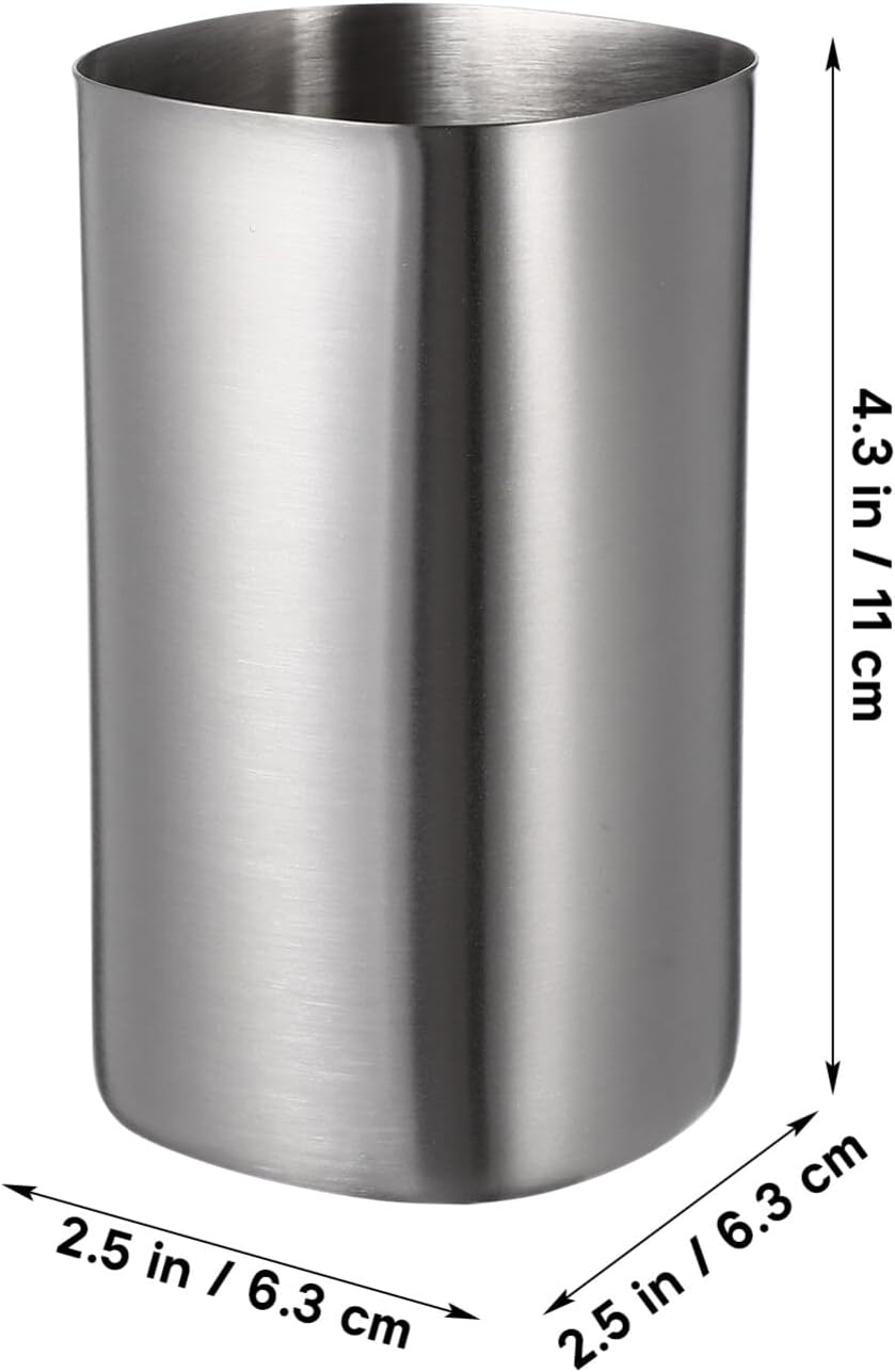 DOITOOL Toothbrush Holder - 1Pc Stainless Steel Water Cup
