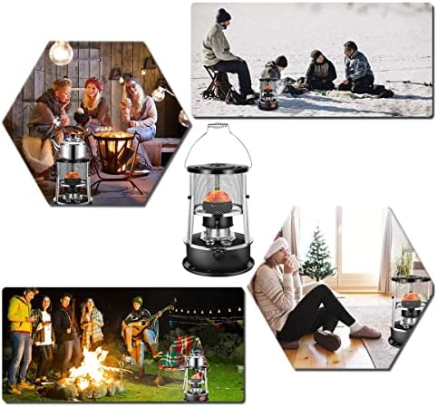 AMOCHO Kerosene Heater 2600W 15 sqm Heating Portable Non Electric
