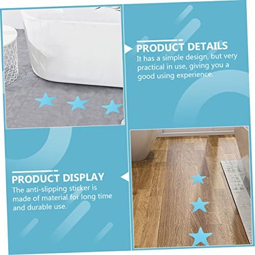 Ciieeo 40pcs Star Shape Anti-Slip Bath Decals