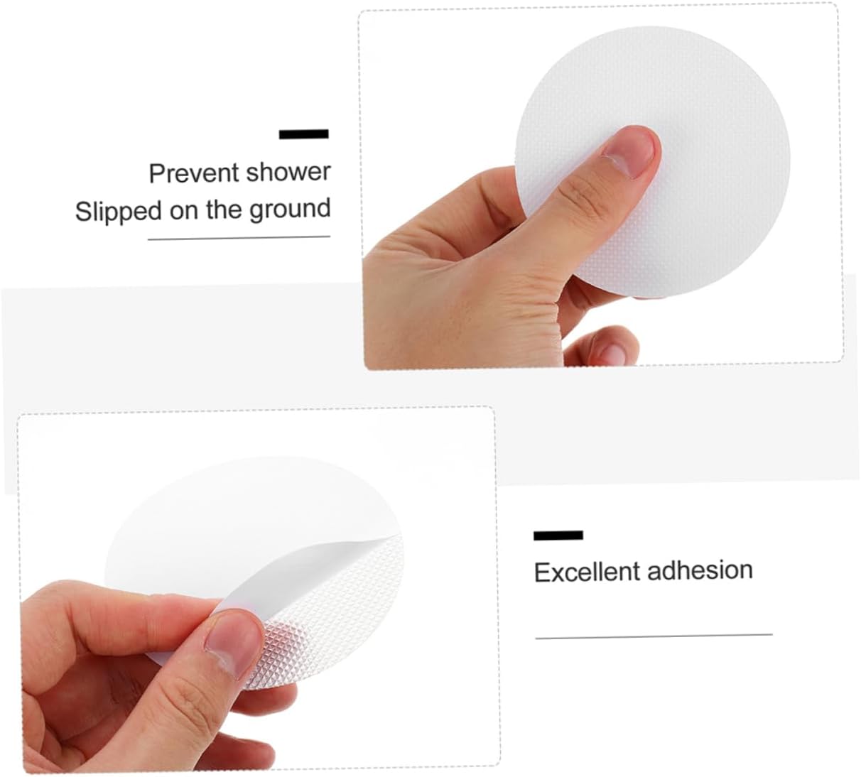 PRETYZOOM Non-Slip Bath Stickers 20pcs