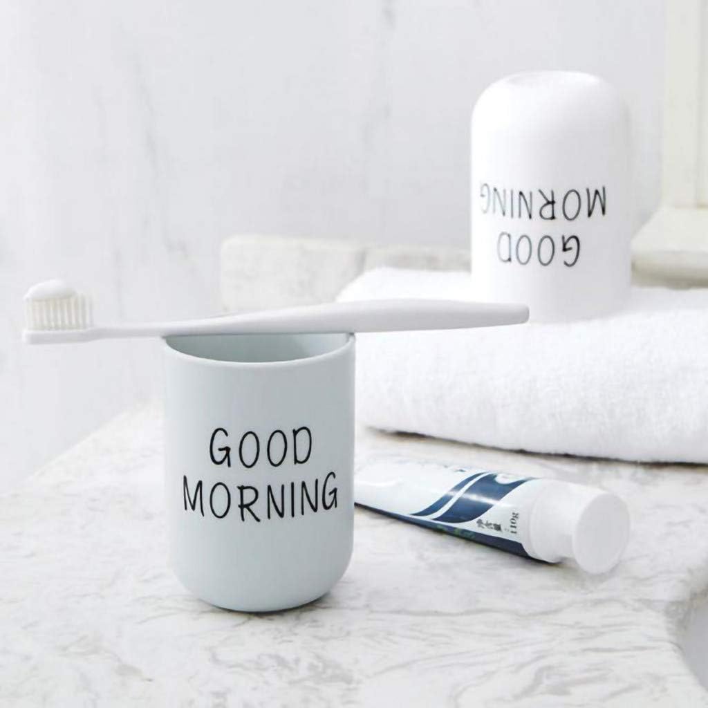Eco-Friendly Toothbrush Cup Holder for Home and Travel