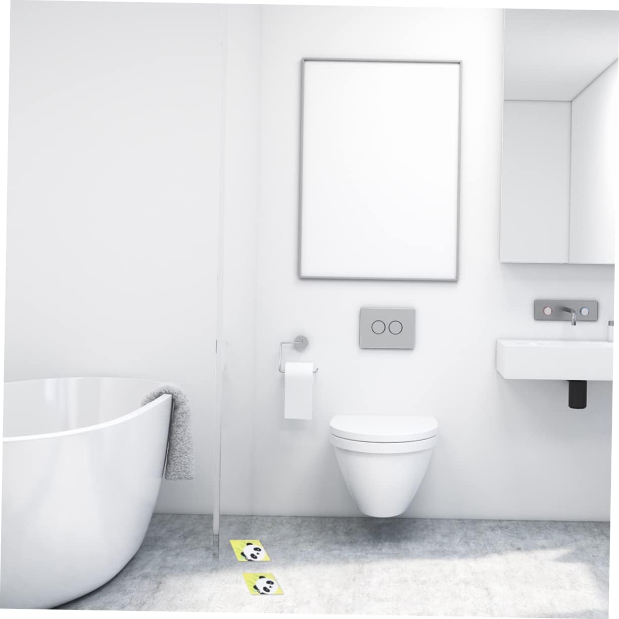 FELTECHELECTR Anti-Slip Tub Stickers 6pcs