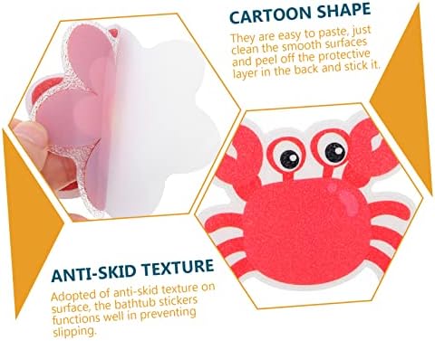 Yardenfun 1Set Life Slip Bathtub Stickers with Scrapers