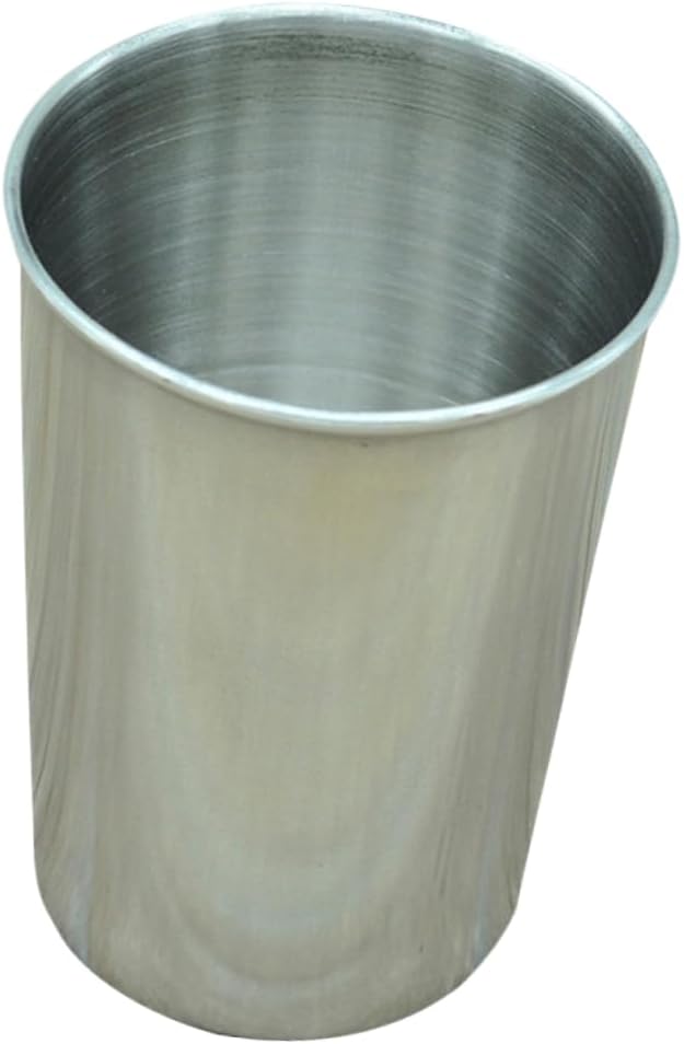 IMIKEYA 2pcs Stainless Steel Water Tumbler Multi Use Bathroom Holder
