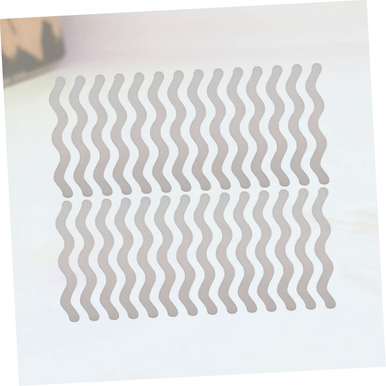 Unomor Non-Slip Bathtub Stickers 36pcs S Shape Design