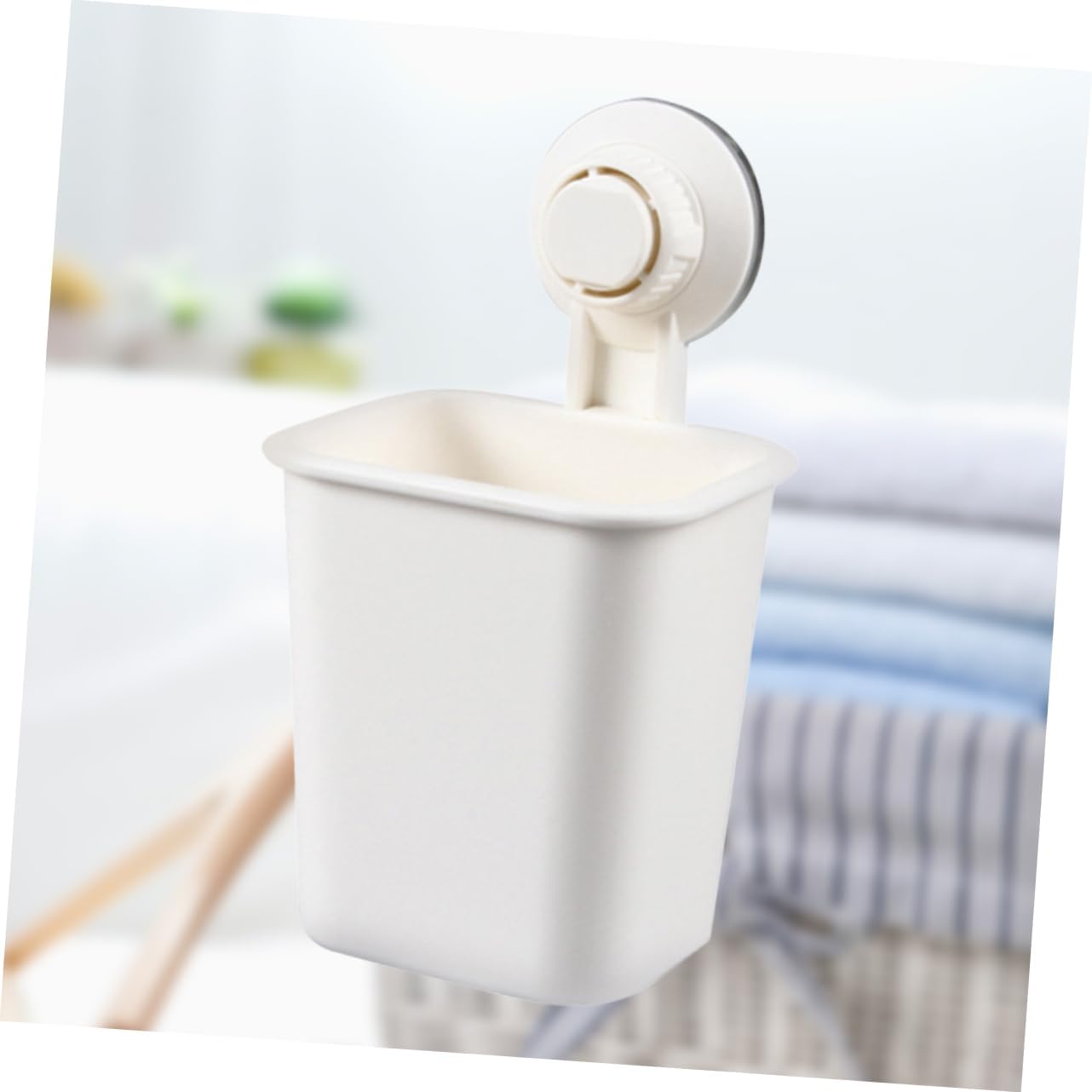 Ciieeo Wall Mounted Toothbrush Holder with Suction Cup No Drilling