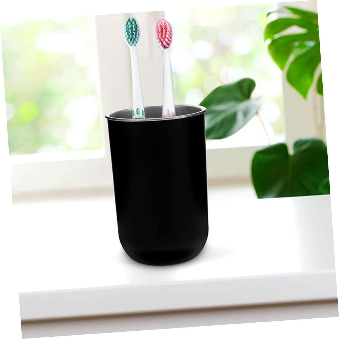 Ciieeo 2pcs Unbreakable Mouthwash Cups for Travel and Bathroom Use