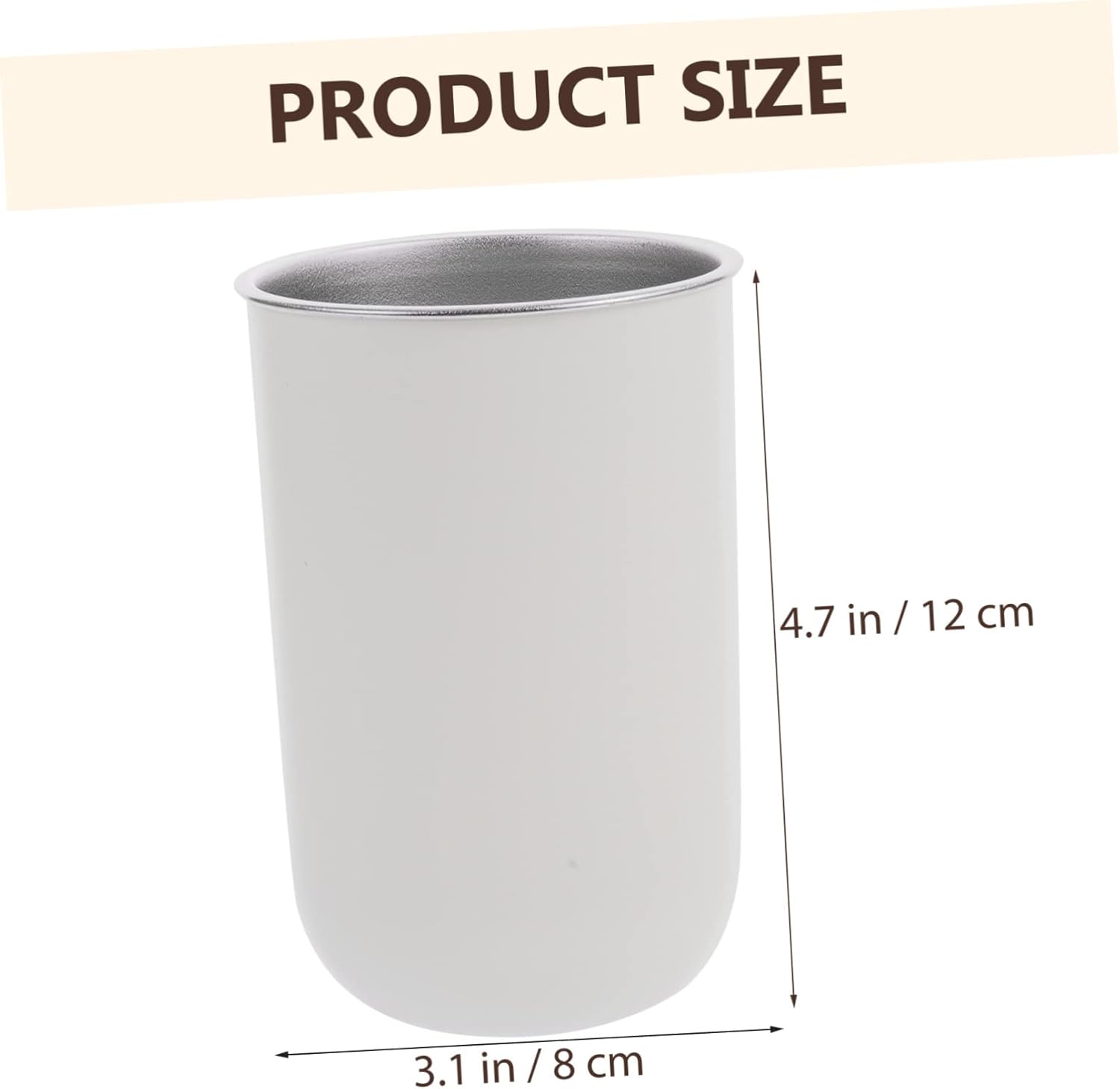 Alipis 2pcs Multi-Purpose Travel Cup for Bathroom Storage 1