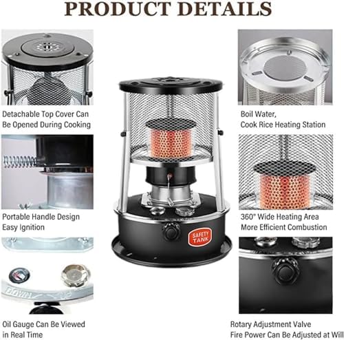 Portable Kerosene Stove Heater for Camping