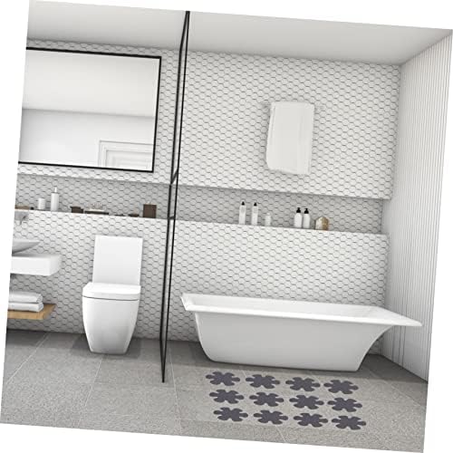 Non-Slip Flower Bathtub Stickers 20pcs Peva Bath Safety Decals