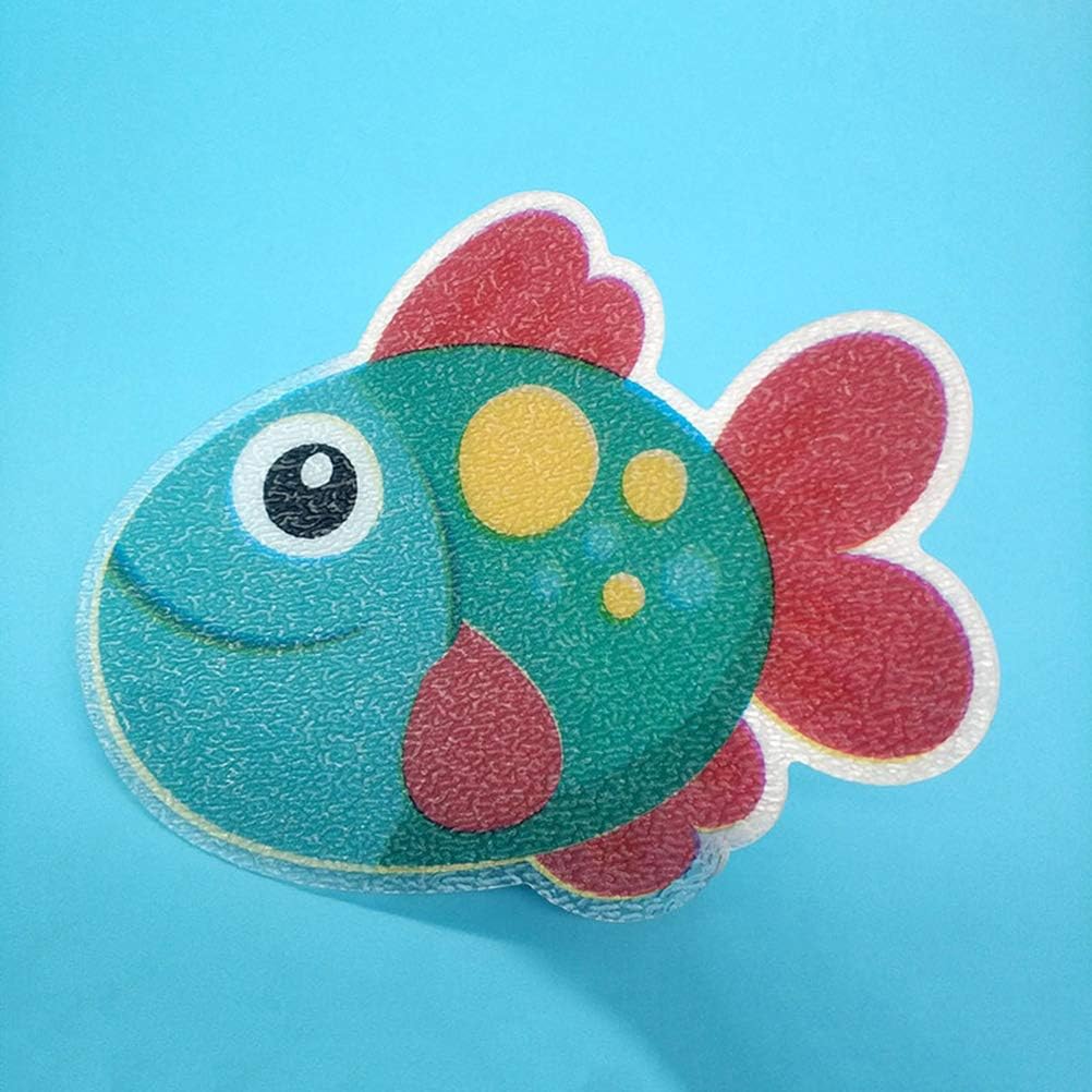 Cabilock 5pcs Bathtub Stickers Non-Slip Puzzle