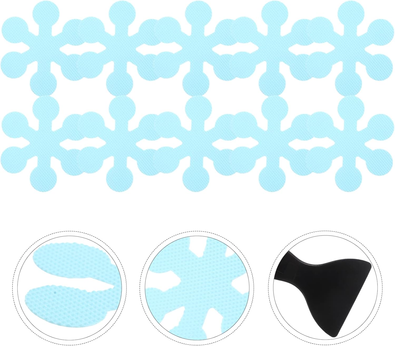 Alipis Non-Slip Bath Stickers 13pcs Set for Shower and Bathtub Safety