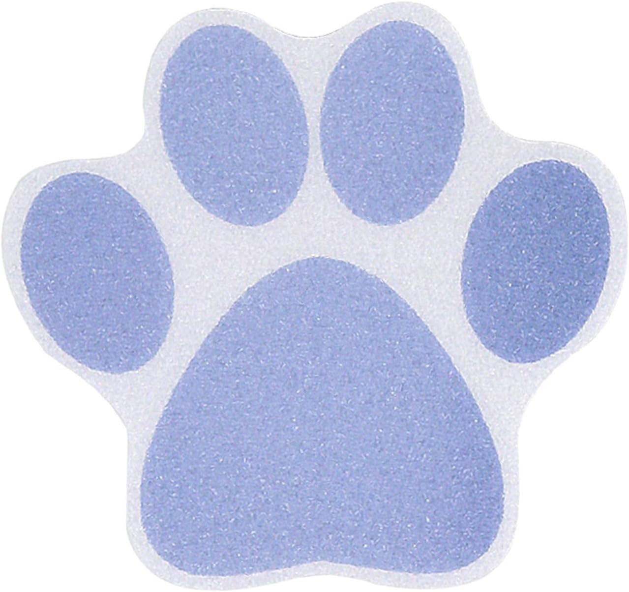 10pcs Nonslip Dog Paw Bathtub Stickers