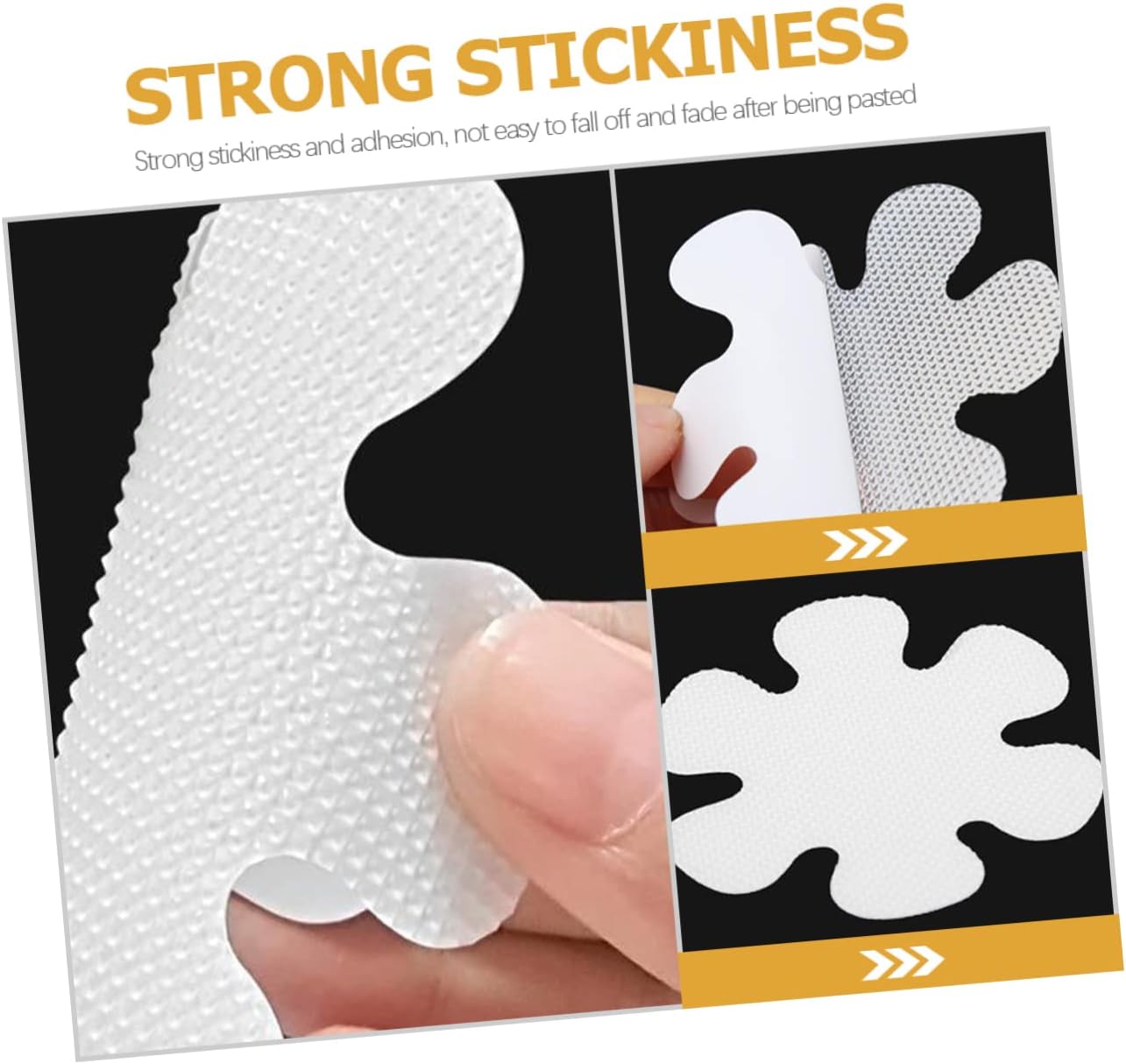 12pcs Non-Slip Bathtub Flower Stickers