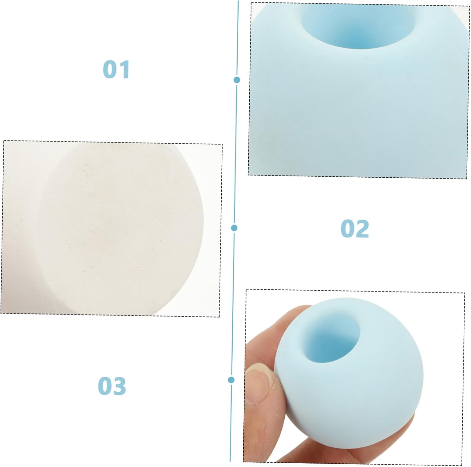 HOLIDYOYO Bathroom Toothbrush Holder Stand for Electric Toothbrushes