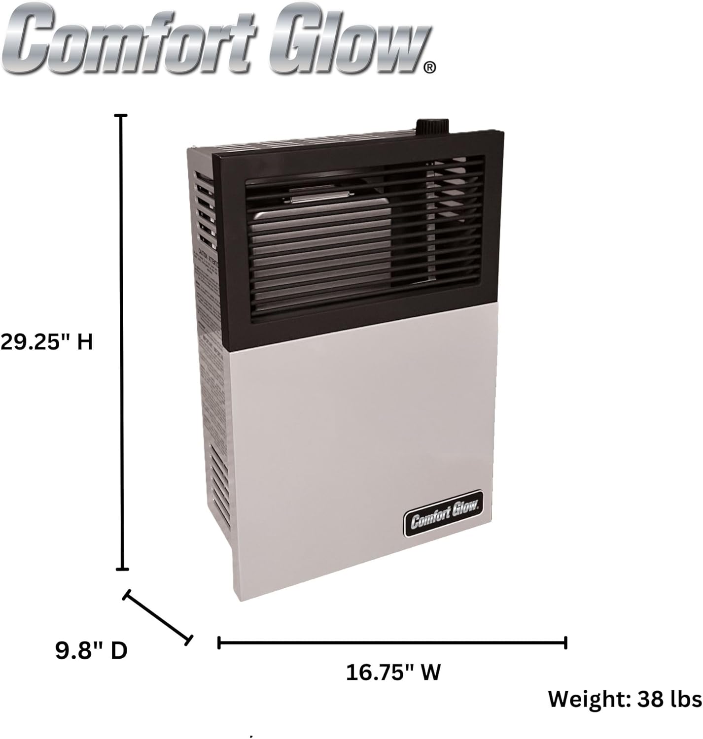 Comfort Glow 8000 BTU Natural Gas Wall Heater 1