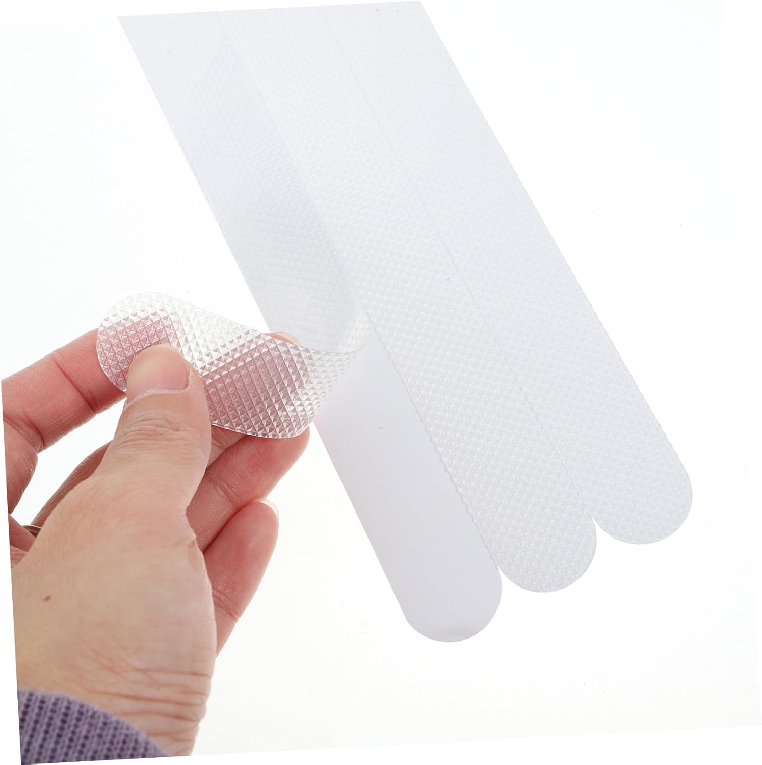 JECOMPRIS 1set Anti-Slip Shower Stickers Peva Safety Strips