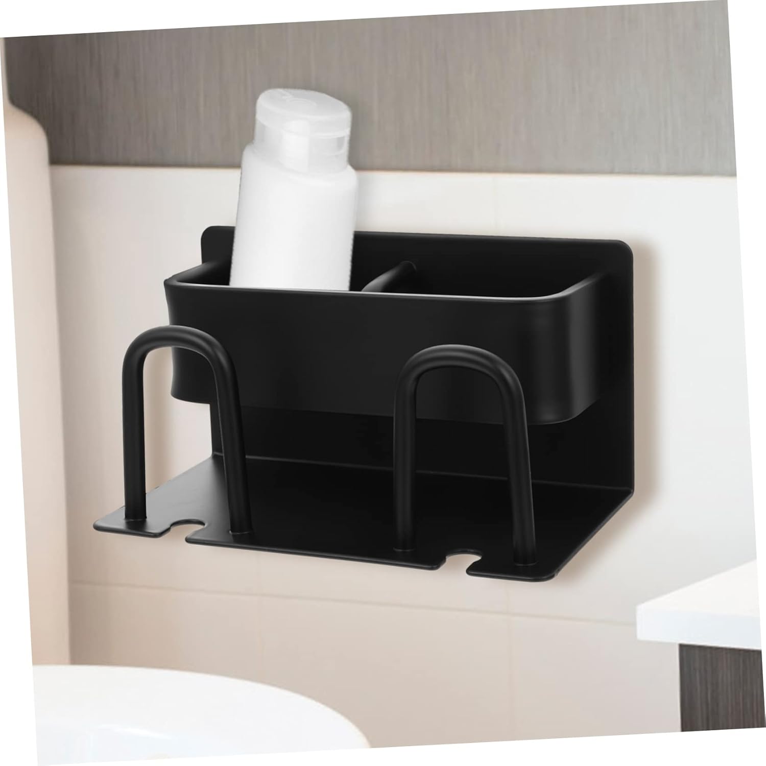 SOLUSTRE Wall Mounted Toothbrush Holder Rustic Organizer