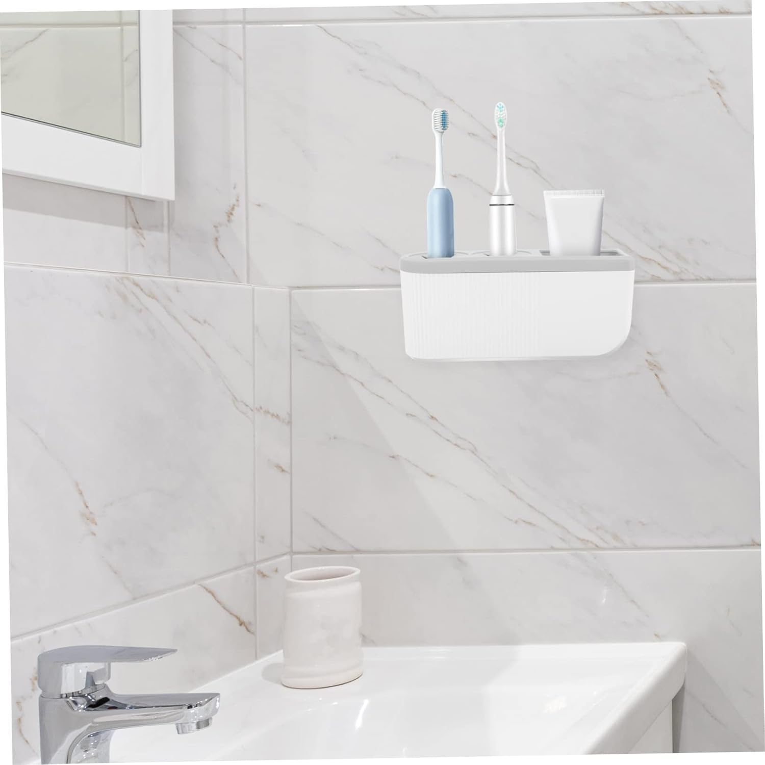 Wall Mounted Toothbrush Holder for Electric Toothbrush